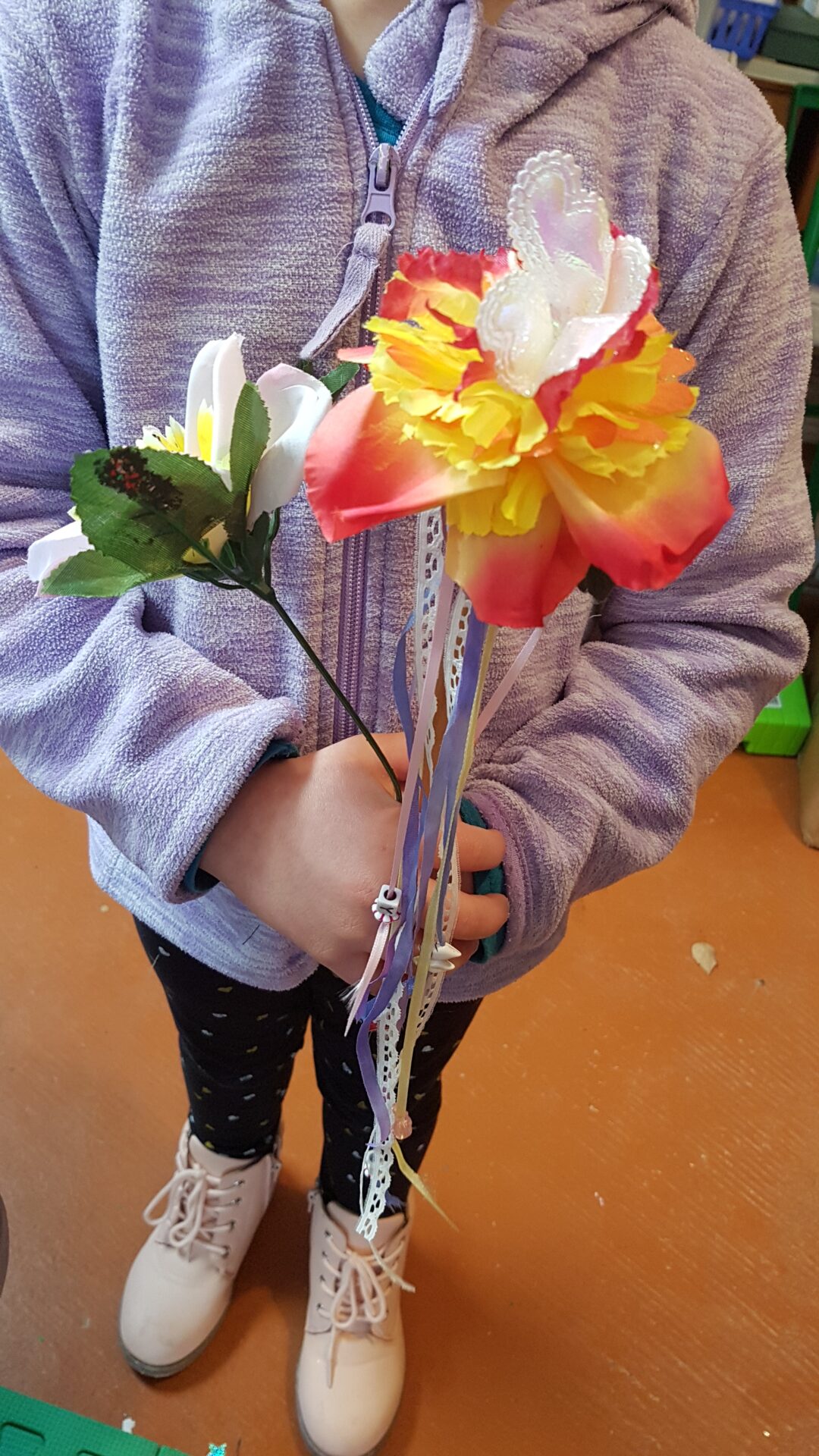 Image of Fairy Flower Wand and Beaded Bubble Wand event