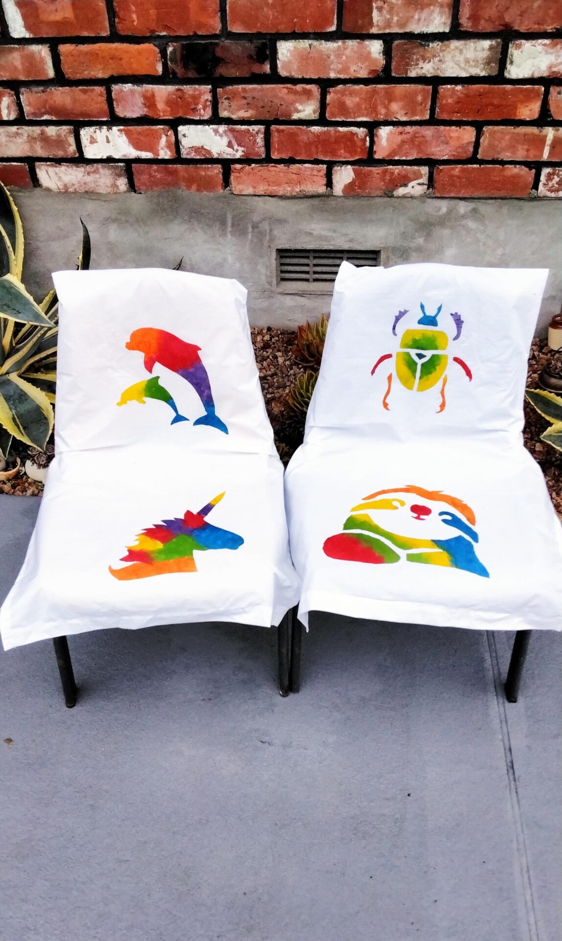 Image of Rainbow Animals Chair event