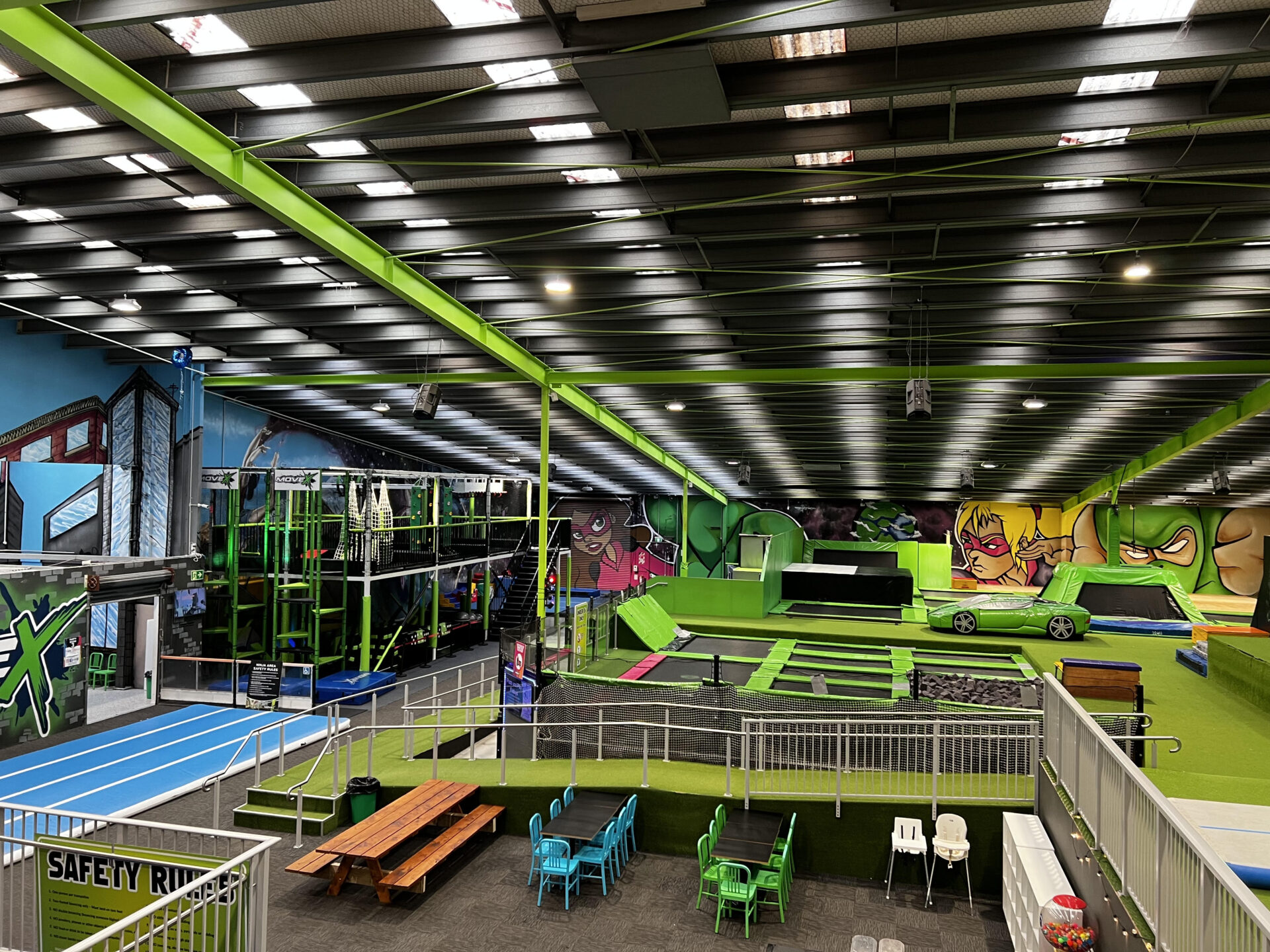 Image of Nerf War on the trampolines event