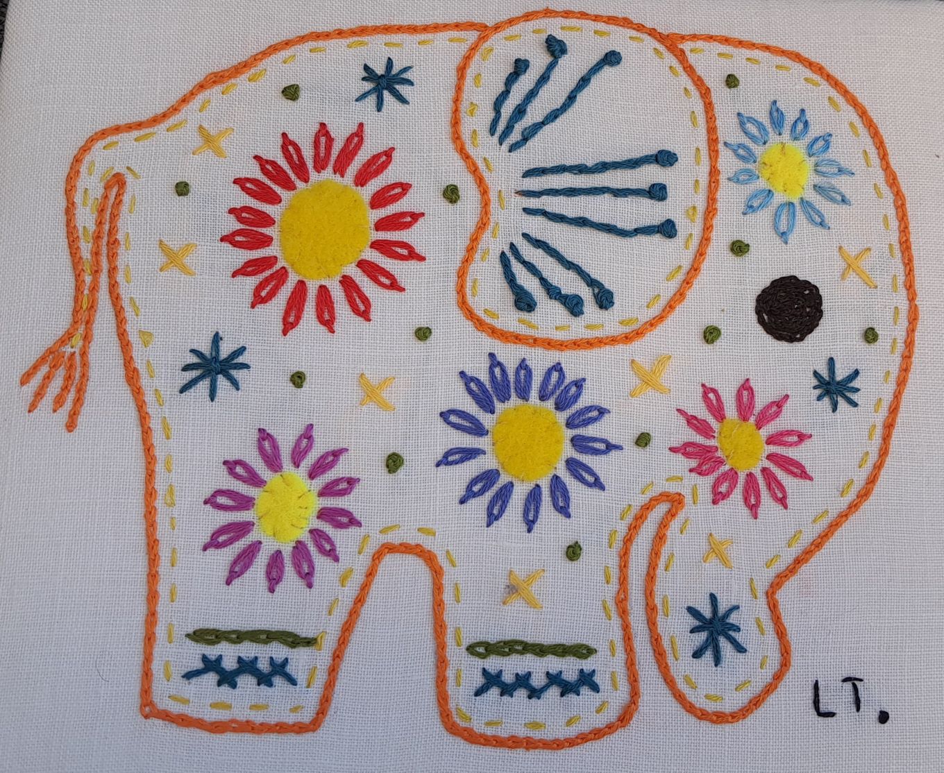 Image of Embroidered Elephant event